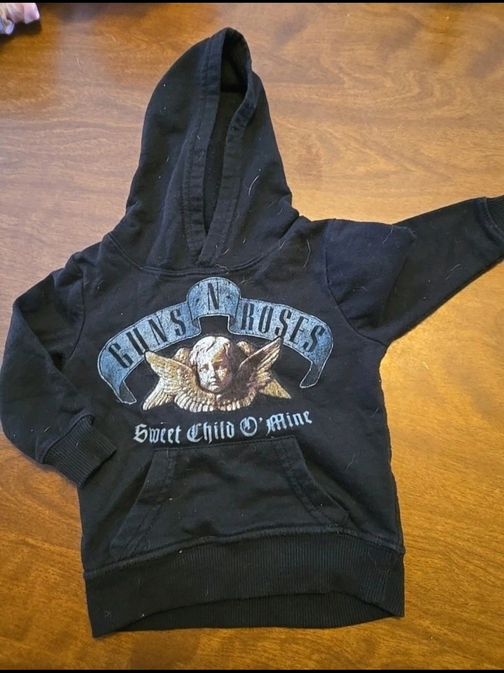 Guns N' Roses 'Sweet Child O' Mine' Black Hoodie - Band Graphic